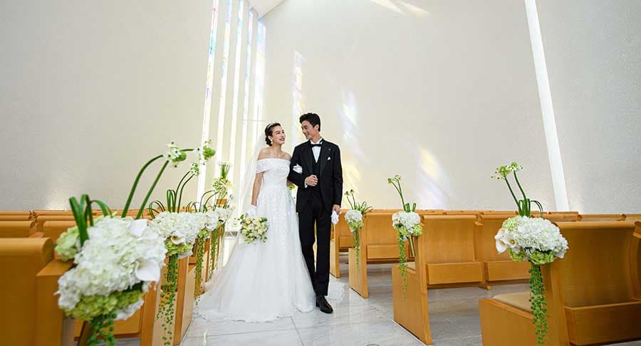 【チャペル重視の方へ】バージンロードを体験!週末見学フェア